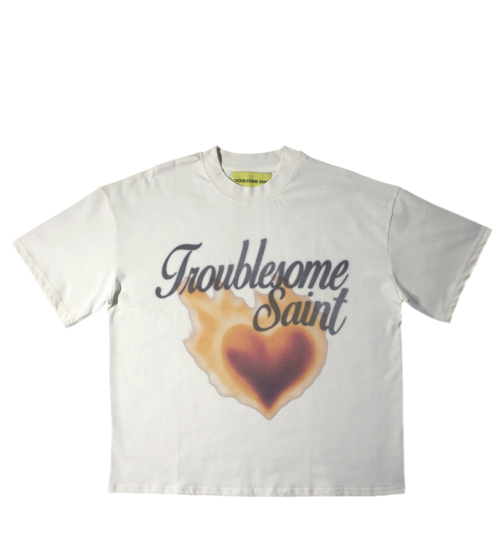 Burning Heart T Shirt